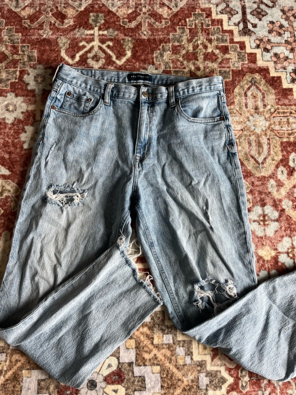 Aeropostale Light Blue Mom Jeans